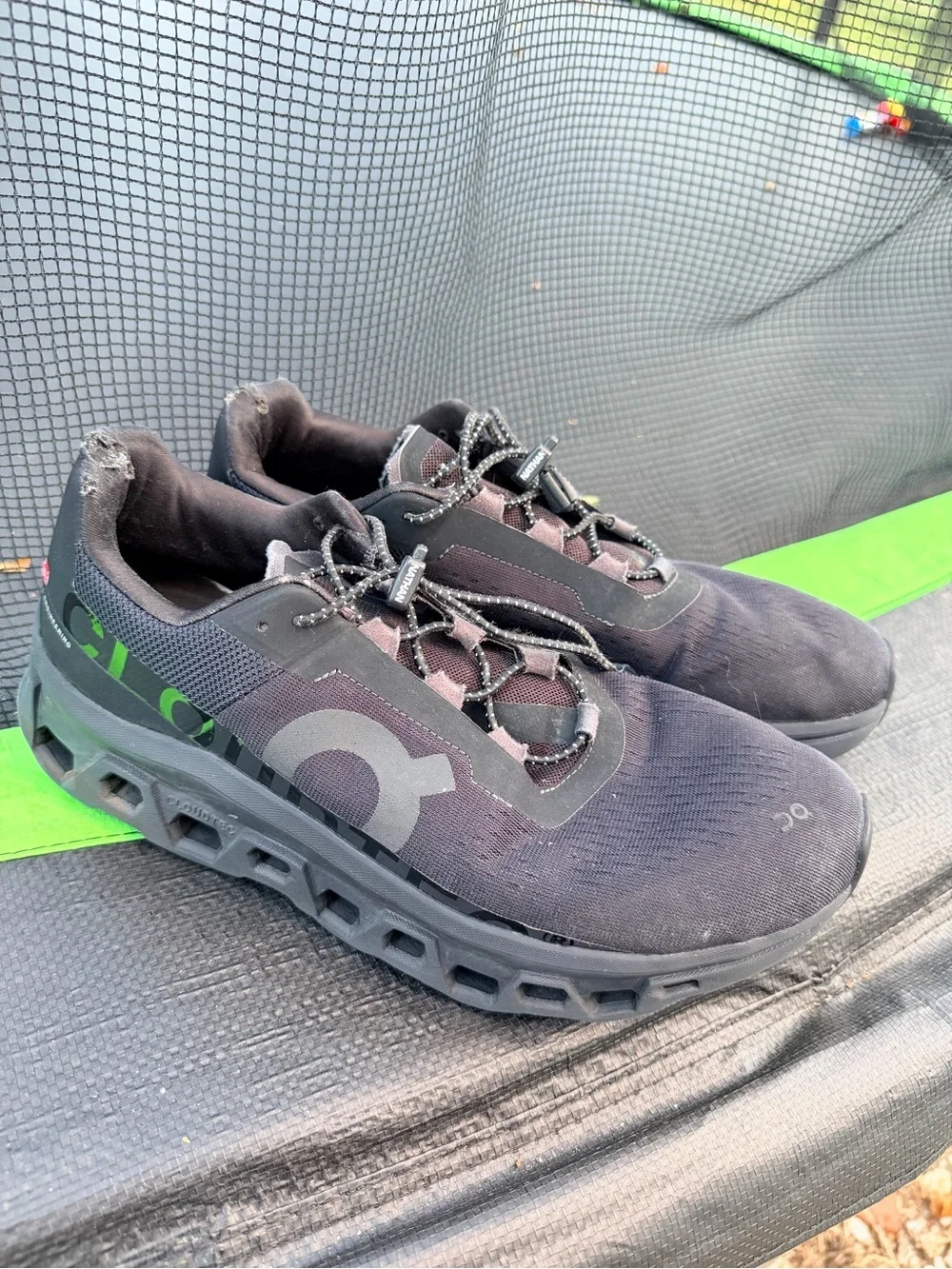 On Running Men's Black Cloudtec Hex-Sole Running Sneakers